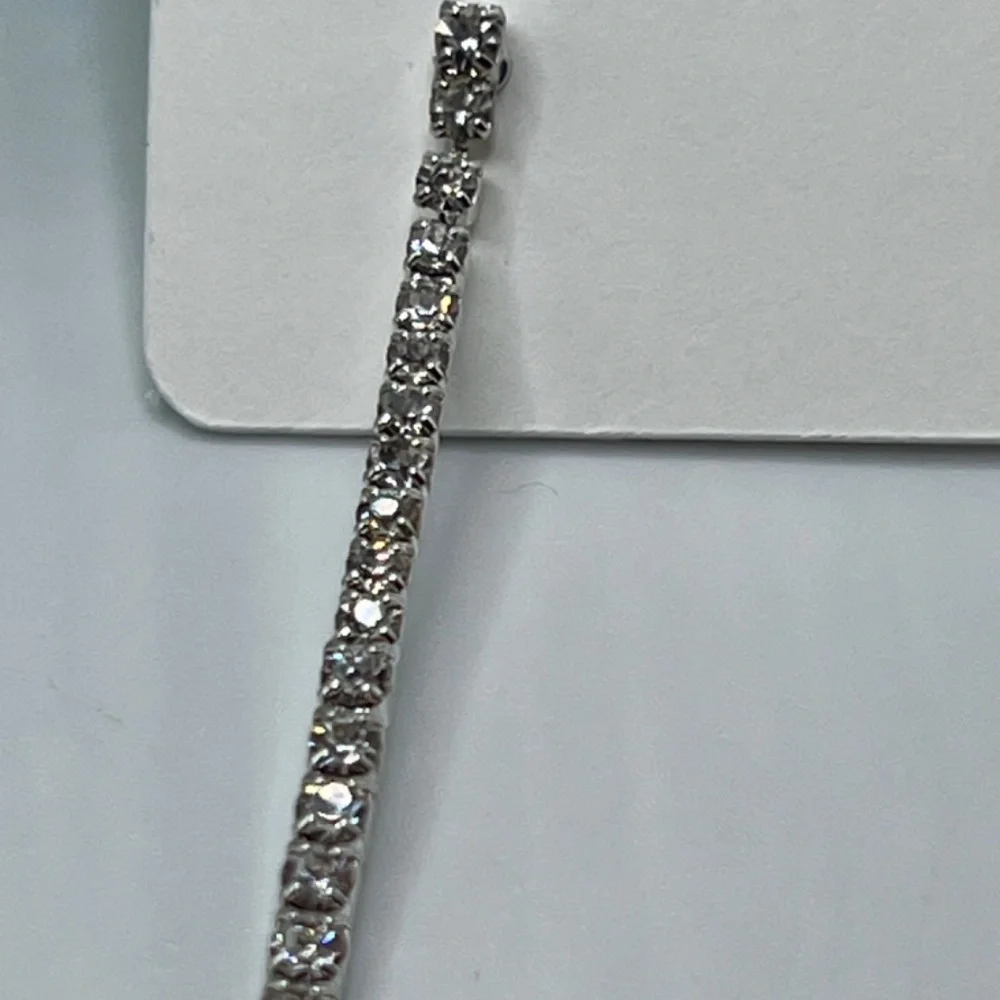 Baubles Chandelier Austrian Crystal Silver Earrings $12 EA or Bundle 3/$20 - Picture 6 of 8